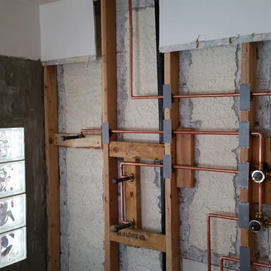 Copper pipe installation for Burst Pipe Repair in West Dundee