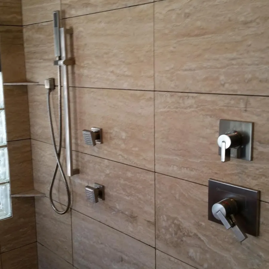 Shower fixture installation for Water Heater Replacement in West Dundee